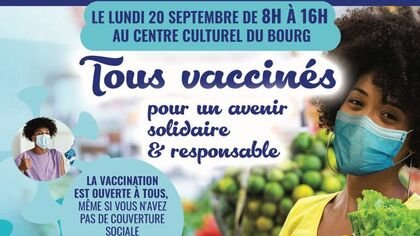 Le vaccibus fait escale à Sainte-Anne