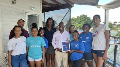 Label Terre de Jeux 2024 pour Sainte-Anne 