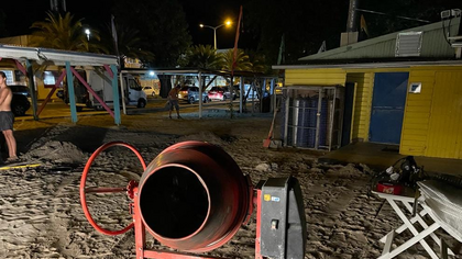 LE MAIRE DÉNONCE UNE GRAVE ATTEINTE À L'ENVIRONNEMENT SUR LA PLAGE DU BOURG 