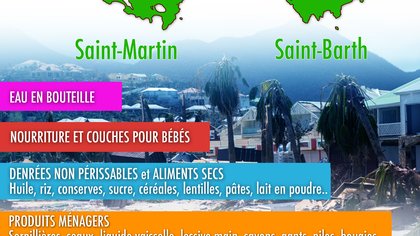 Ouragan Irma : Sainte-Anne Solidarité pour les Iles du Nord