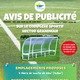 Avis de publicité pour une occupation temporaire du domaine public