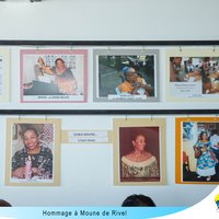 Exposition sur la carriere de Moune de Rivel