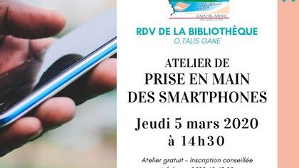 Atelier de prise en main des smartphones