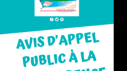 Avis d'appel à concurrence pour l'acquisition de barrages déviants et fixes contre les sargasses