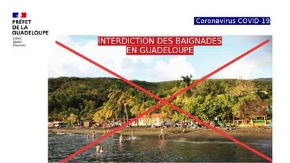 Covid19 : Baignades interdites