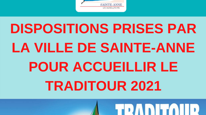Traditour 2021 : dispositions prises par la Ville de Sainte-Anne 