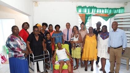 Un nouveau centenaire vient enrichir le patrimoine Saintannais : M. Mixtur Modeste Saint-Cyr dit René