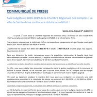 Rapport de la CRC