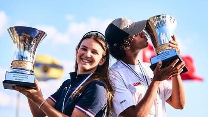 Vaïna PICOT championne du monde de wingfoil racing