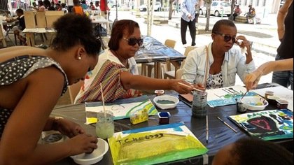 L'atelier d'initiation à l'Art Pictural a eu un franc succès